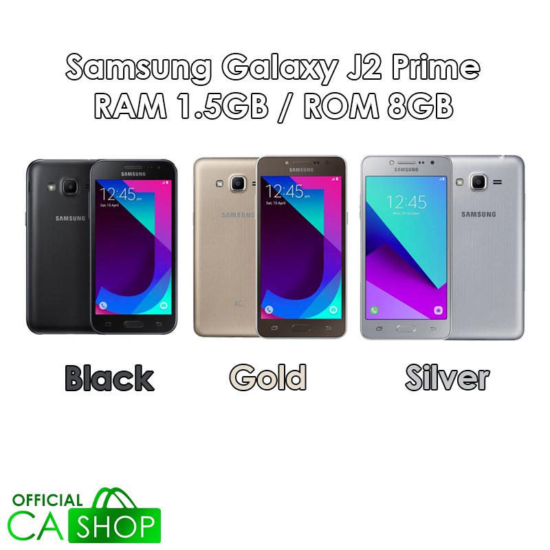 Detail Samsung J2 Prime Warna Gold Nomer 25