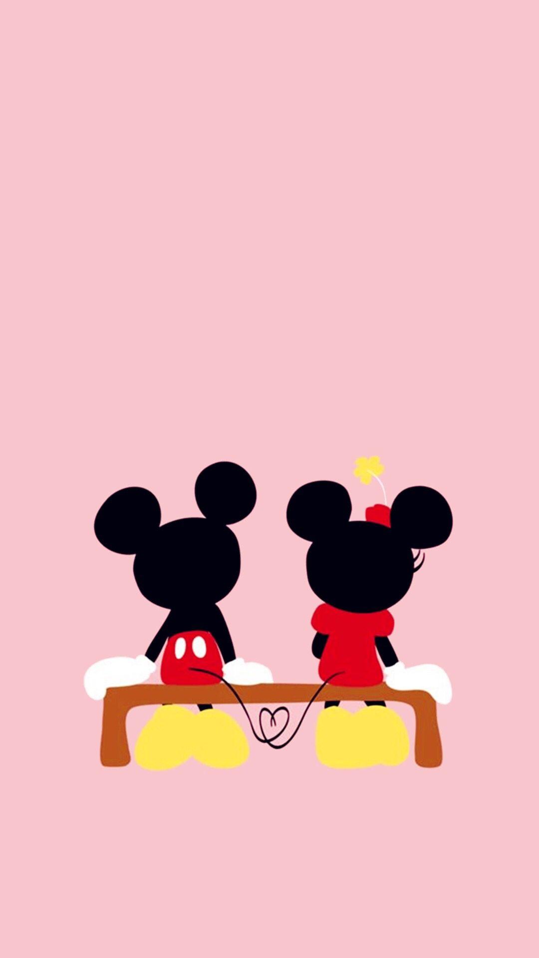 Wallpaper Mickey And Minnie Mouse - KibrisPDR