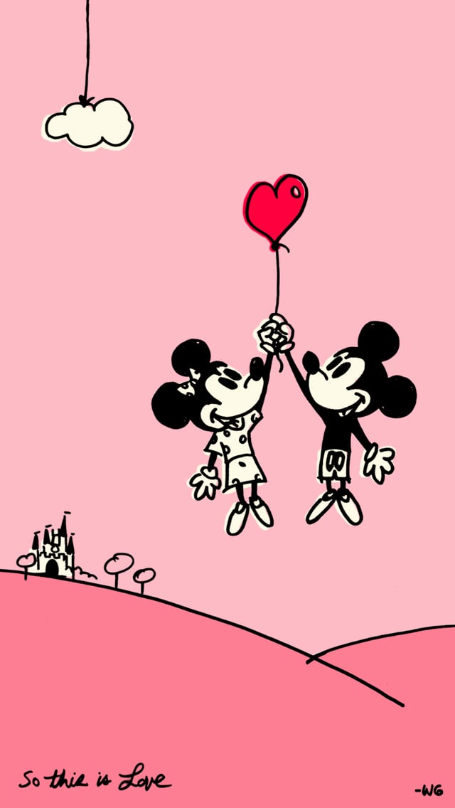 Detail Wallpaper Mickey And Minnie Mouse Nomer 11
