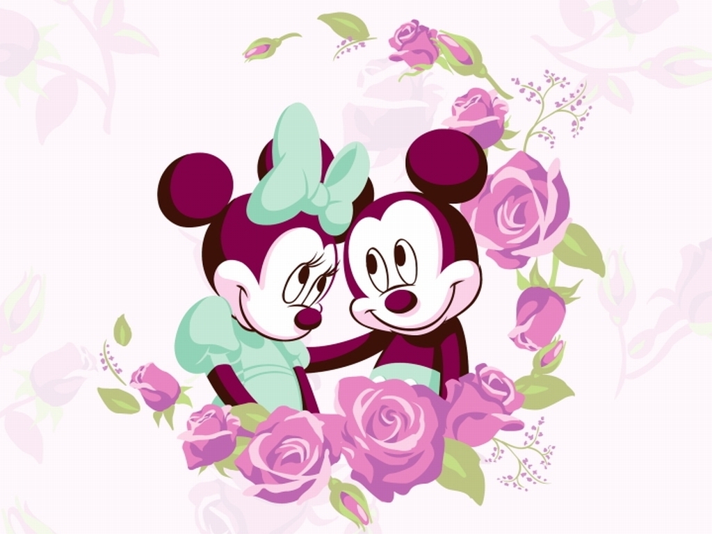 Detail Wallpaper Mickey And Minnie Mouse Nomer 35