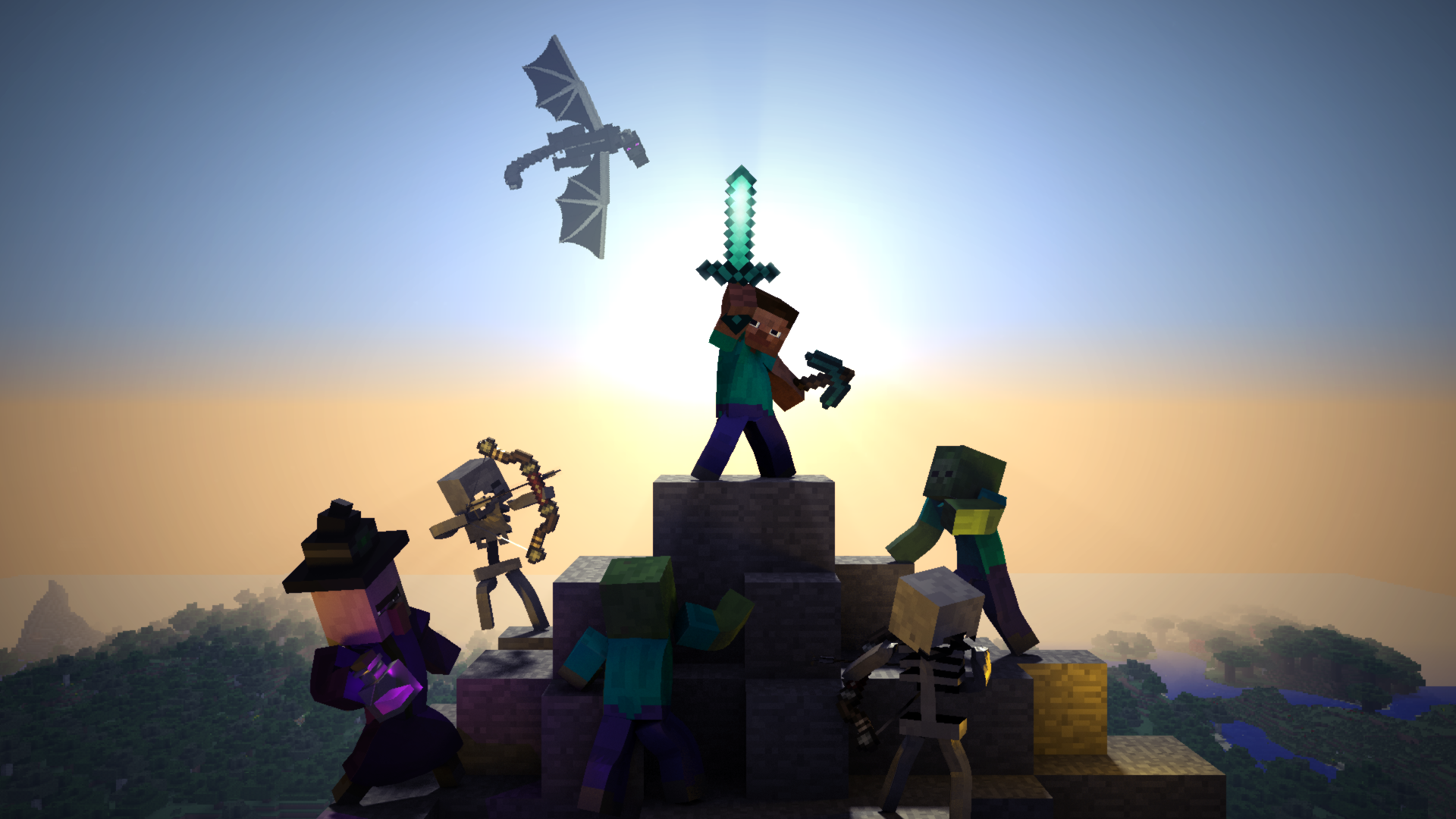Wallpaper Minecraft 3d - KibrisPDR
