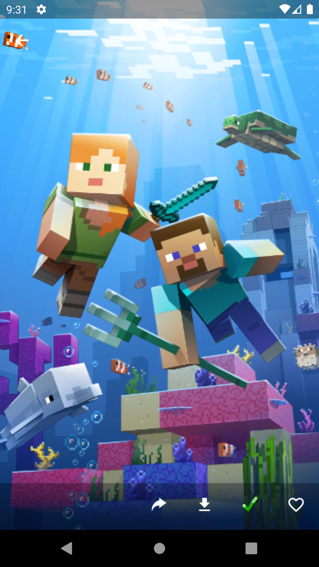 Detail Wallpaper Minecraft Android Nomer 48