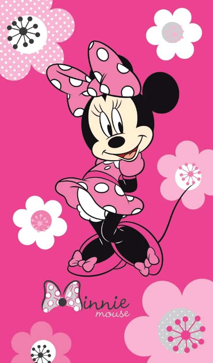 Detail Wallpaper Minnie Mouse Pink Nomer 11