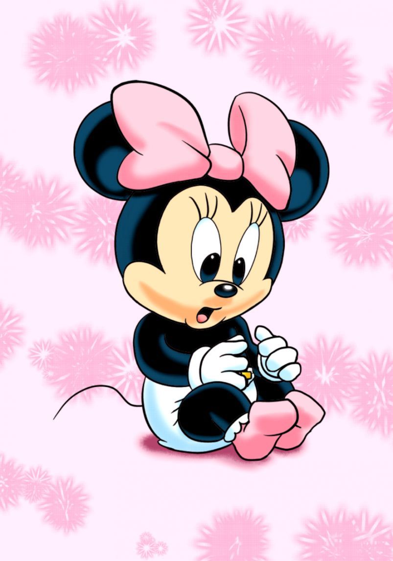 Detail Wallpaper Minnie Mouse Pink Nomer 12