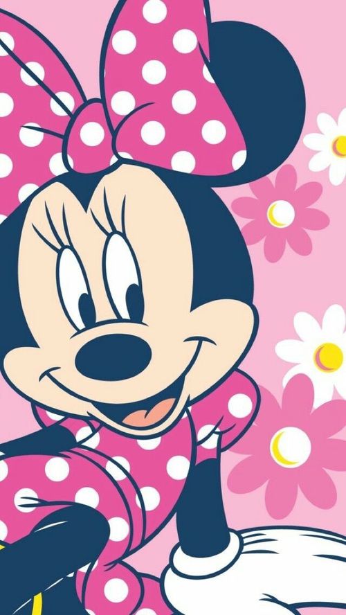 Detail Wallpaper Minnie Mouse Pink Nomer 14