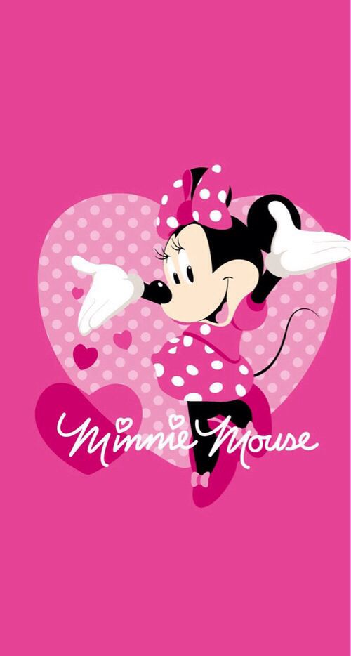 Detail Wallpaper Minnie Mouse Pink Nomer 29