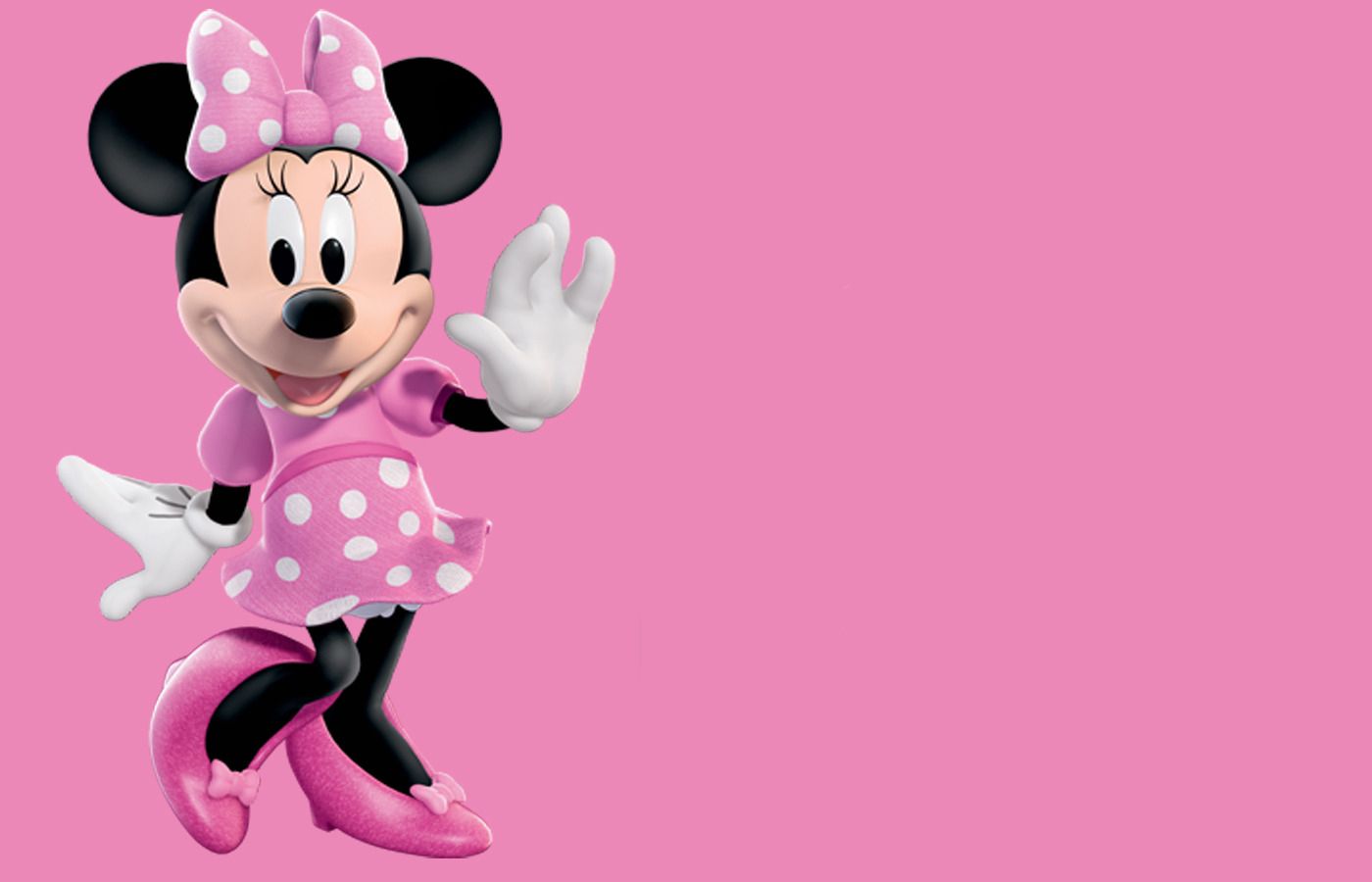 Detail Wallpaper Minnie Mouse Pink Nomer 32