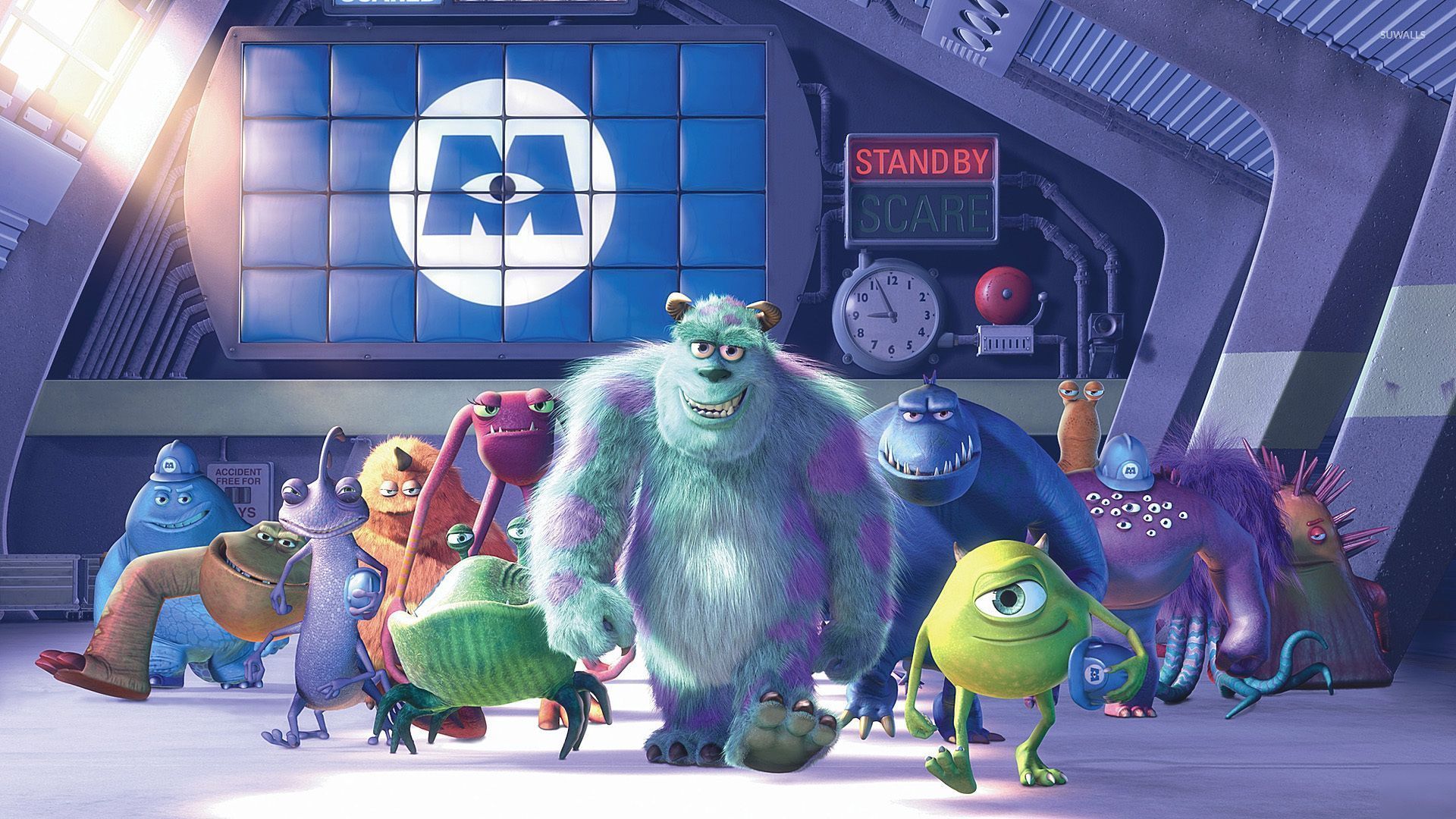 Detail Wallpaper Monster Inc Hd Nomer 4