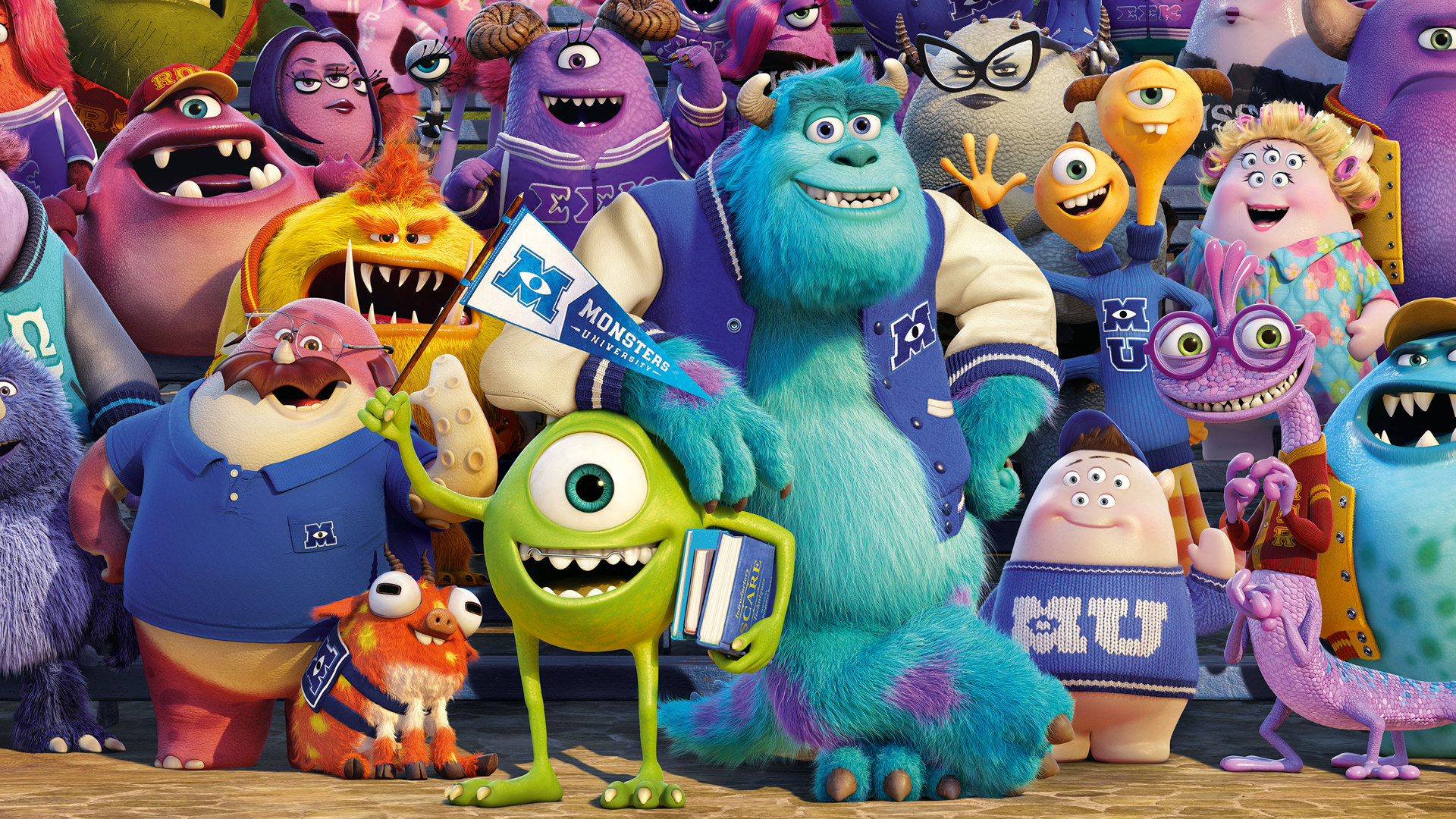 Detail Wallpaper Monster Inc Hd Nomer 34