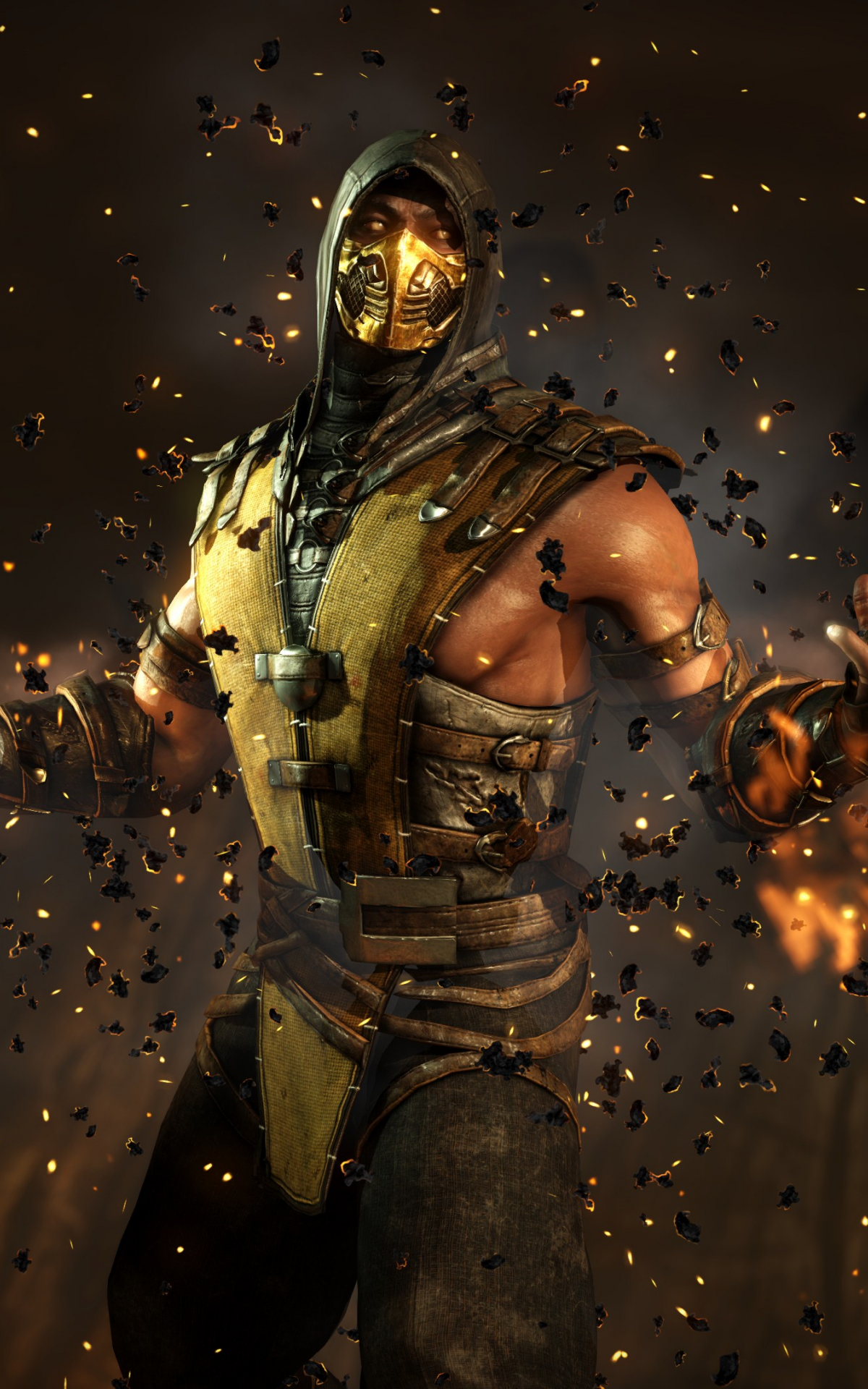 Detail Wallpaper Mortal Kombat Scorpion Nomer 12