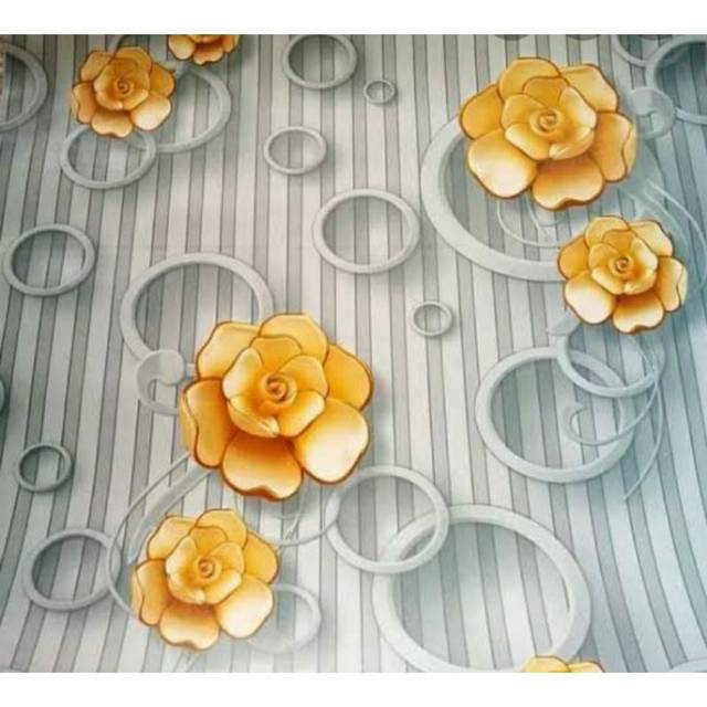 Detail Wallpaper Motif Bunga Mawar Nomer 10