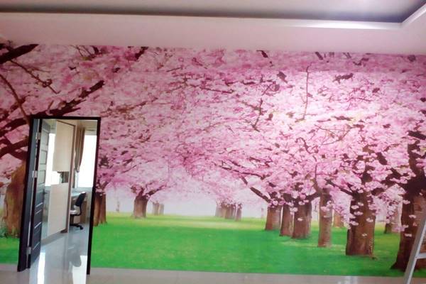 Detail Wallpaper Motif Bunga Sakura Nomer 55