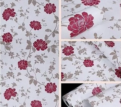 Detail Wallpaper Motif Bunga Untuk Ruang Tamu Nomer 53