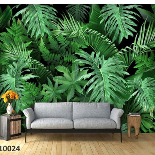 Detail Wallpaper Motif Daun Nomer 7