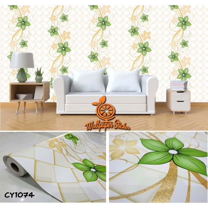 Detail Wallpaper Motif Daun Hijau Nomer 55