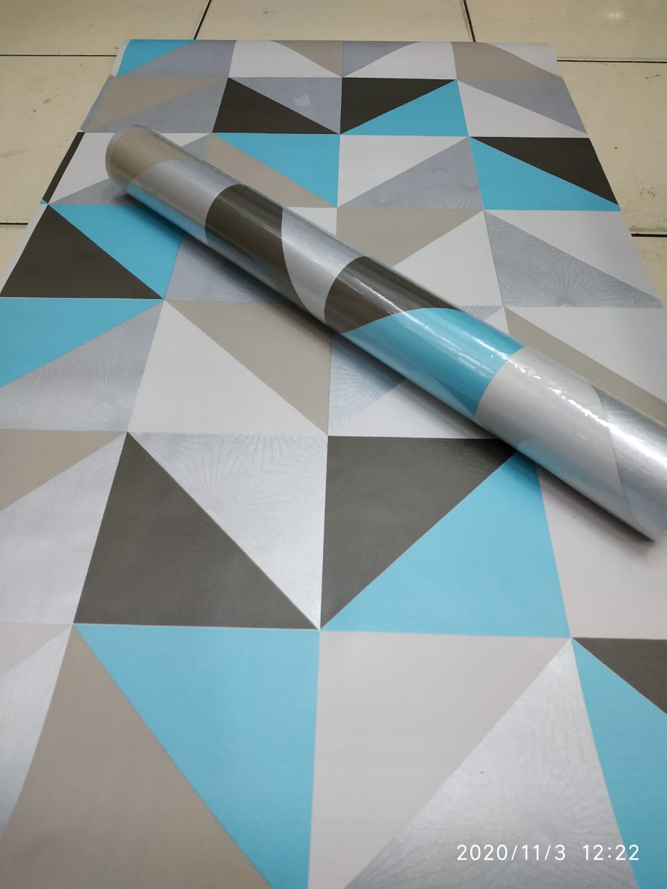 Wallpaper Motif Geometris - KibrisPDR