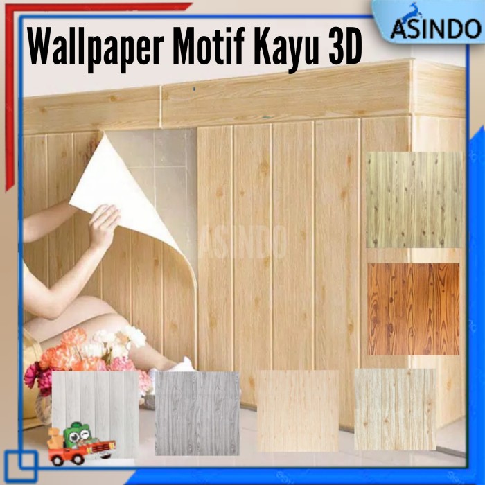 Detail Wallpaper Motif Kayu 3d Nomer 45