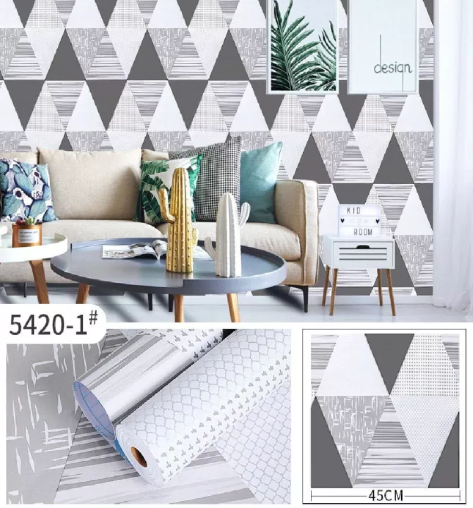 Detail Wallpaper Motif Segitiga Nomer 47