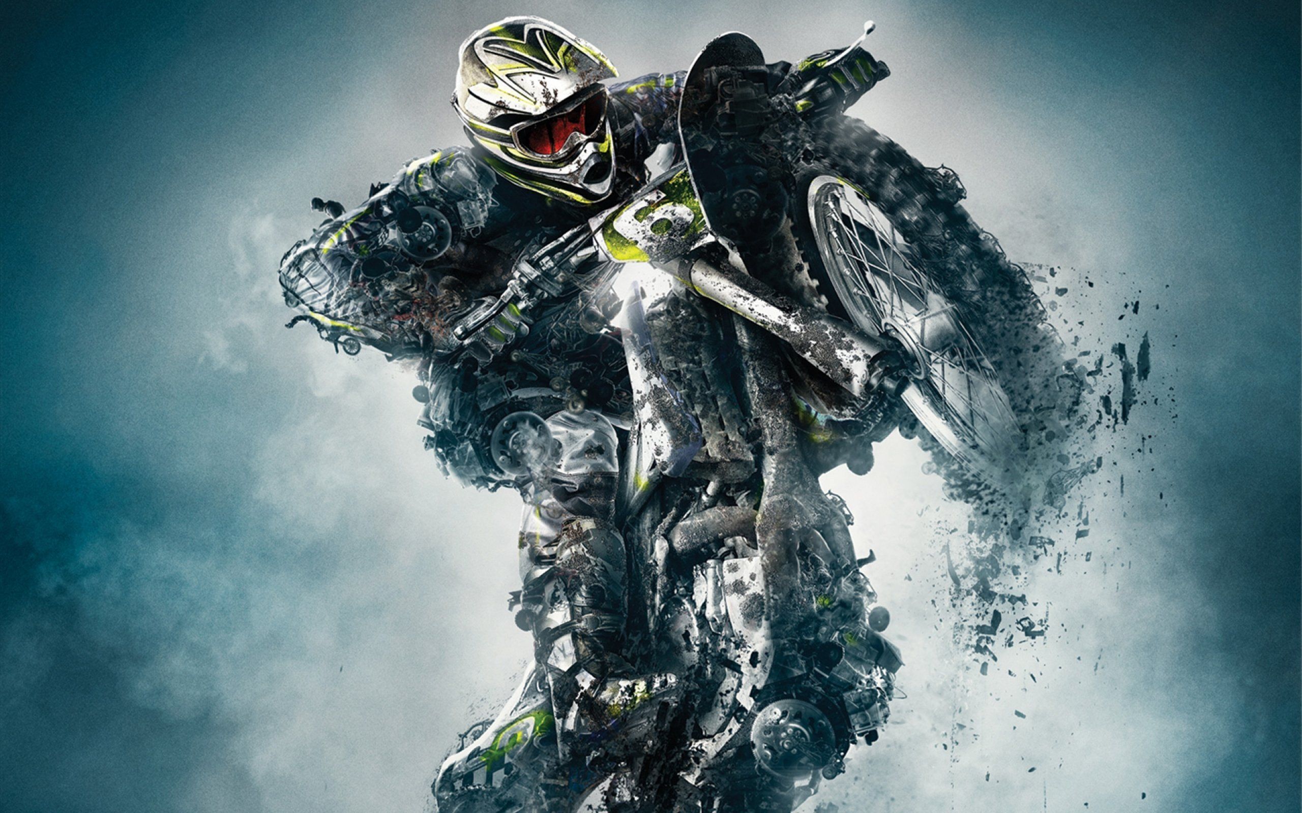 Detail Wallpaper Motocross 3d Nomer 7