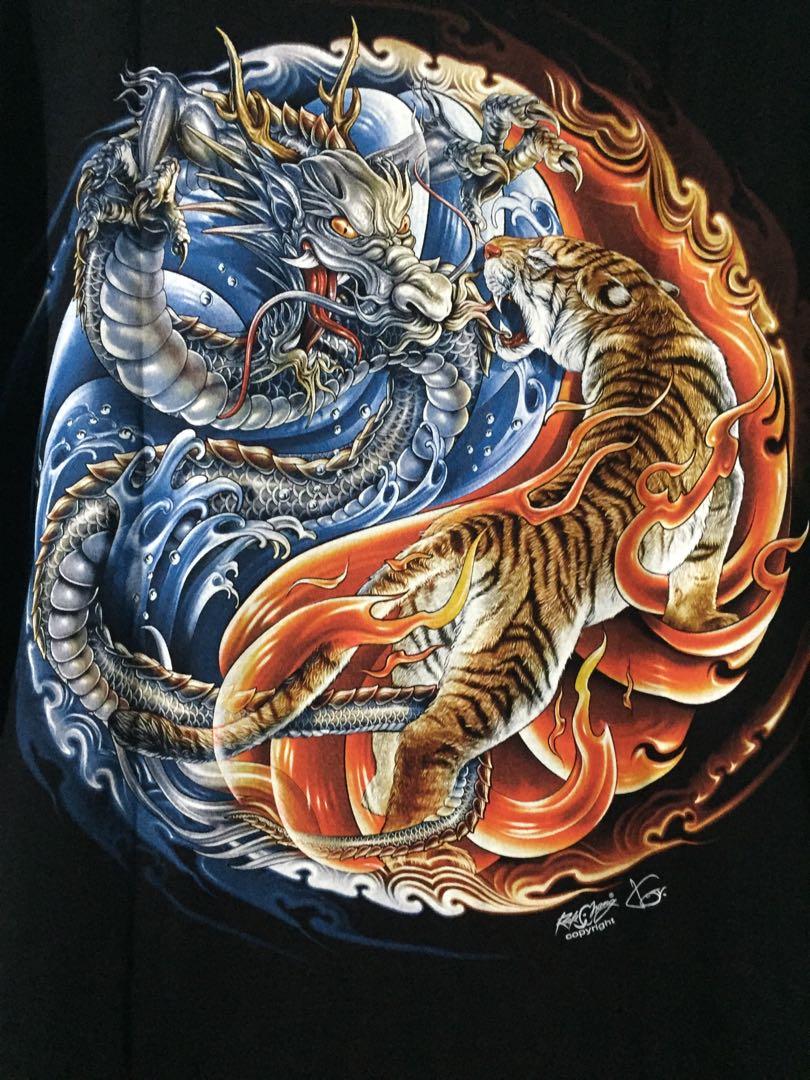 Detail Wallpaper Naga Vs Harimau Nomer 45