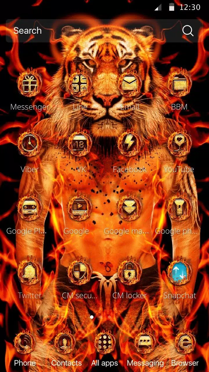 Detail Wallpaper Naga Vs Harimau Nomer 49