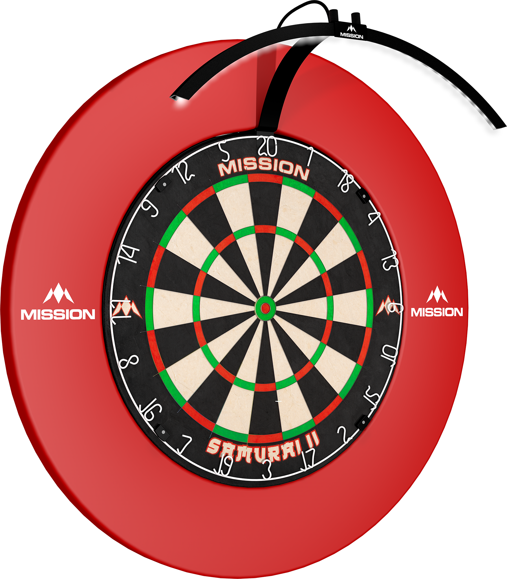 Detail Dartscheibe Mit Darts Nomer 13