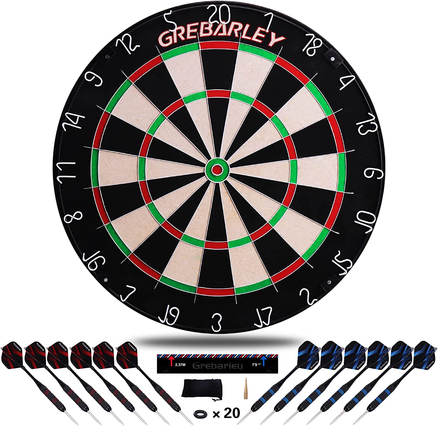 Detail Dartscheibe Mit Darts Nomer 4