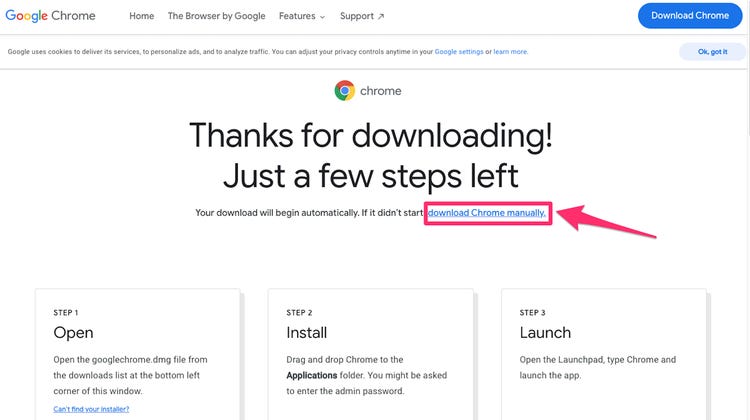 Detail Down Load Google Crome Nomer 47