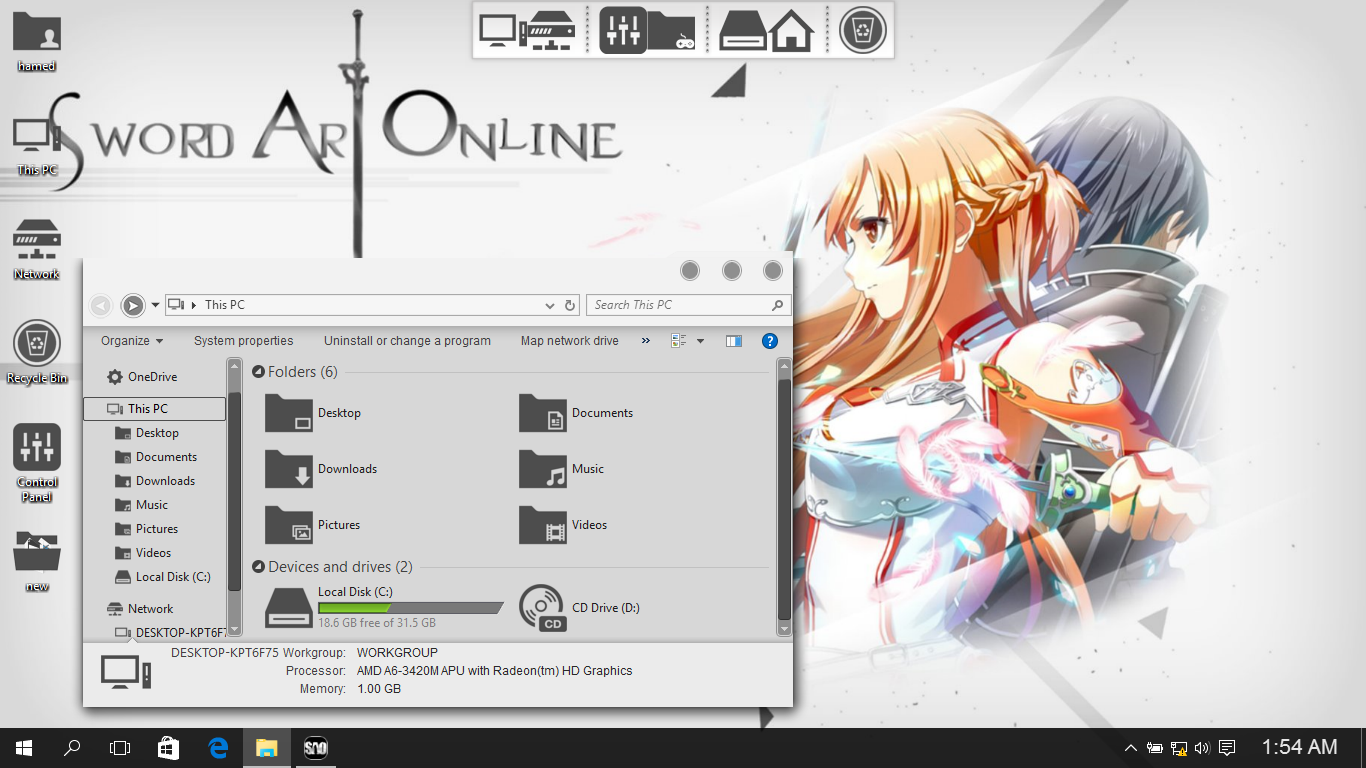Detail Download Anime Theme For Windows 7 Nomer 35