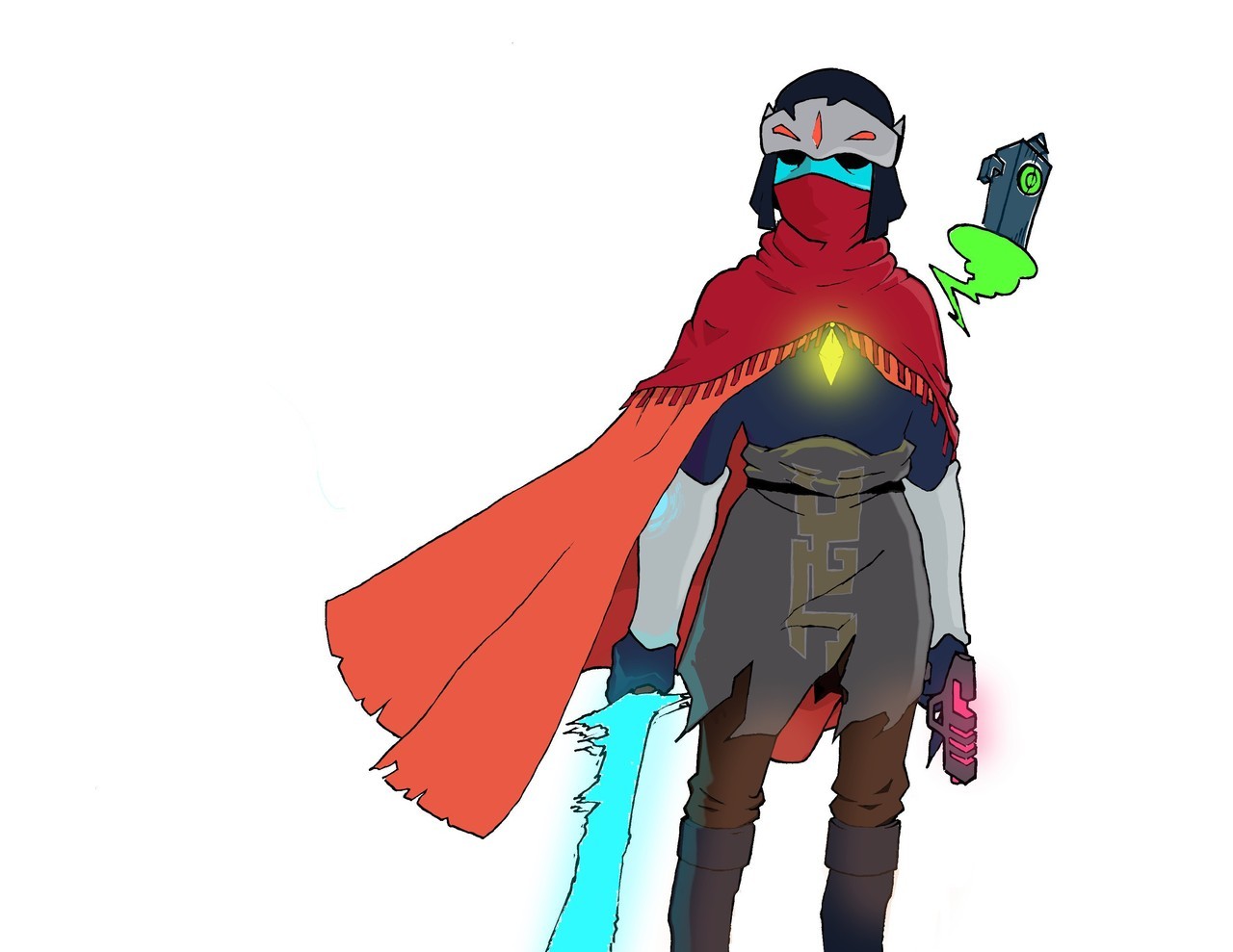 Detail Hyper Light Drifter Figure Nomer 25