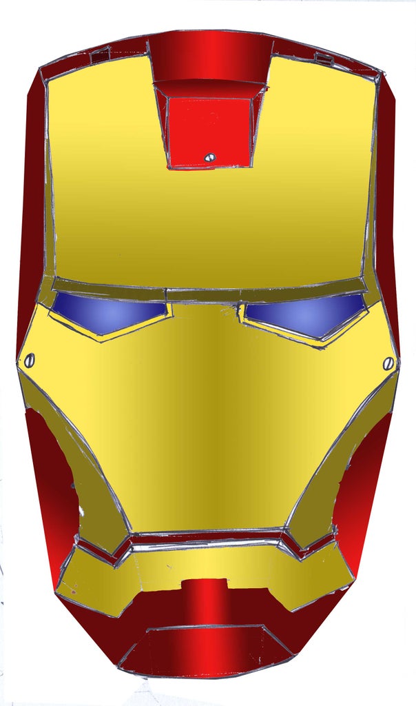 Detail Iron Man Mask Nomer 10