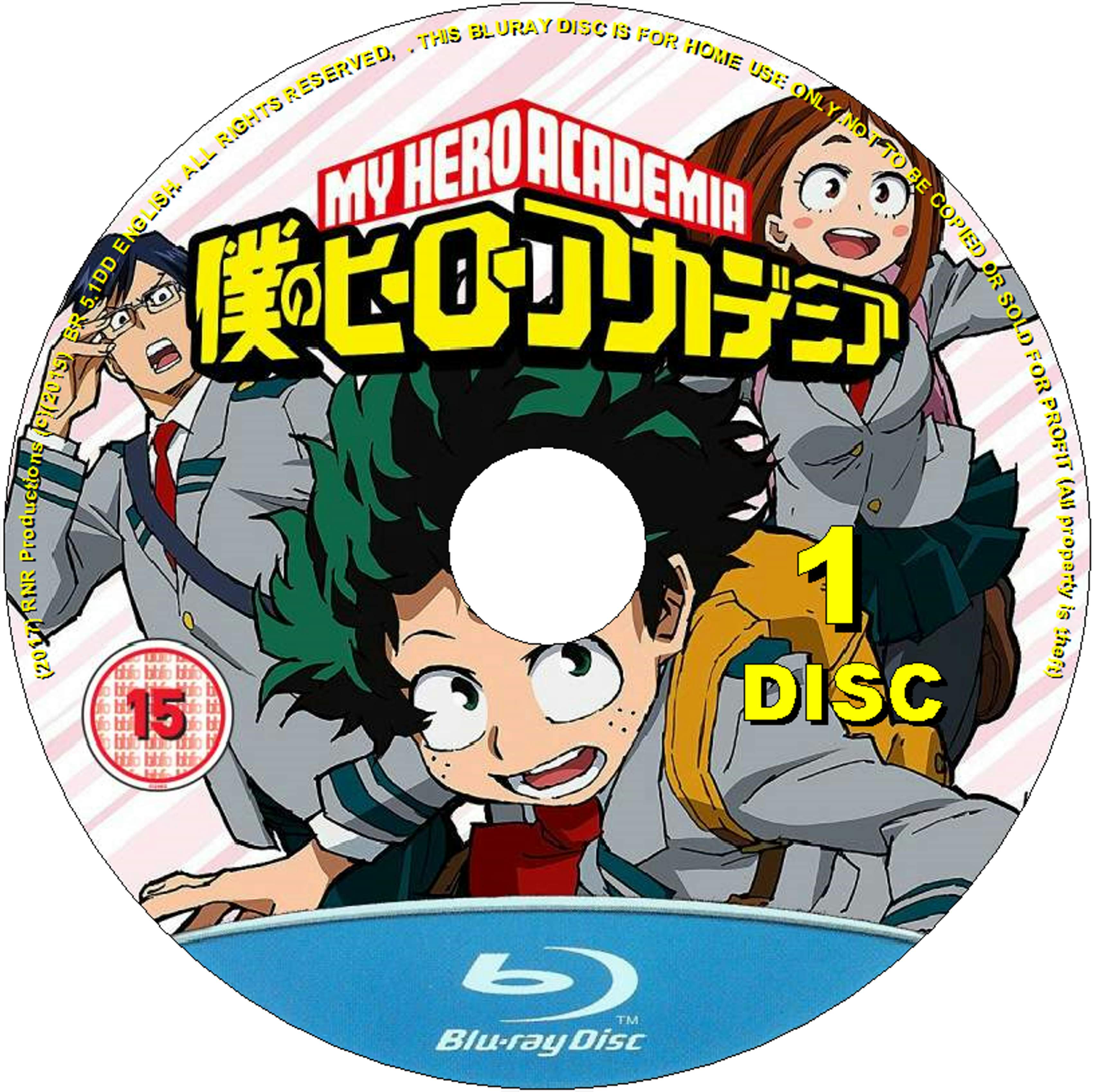 Detail My Hero Academia Dvd Cover Nomer 13