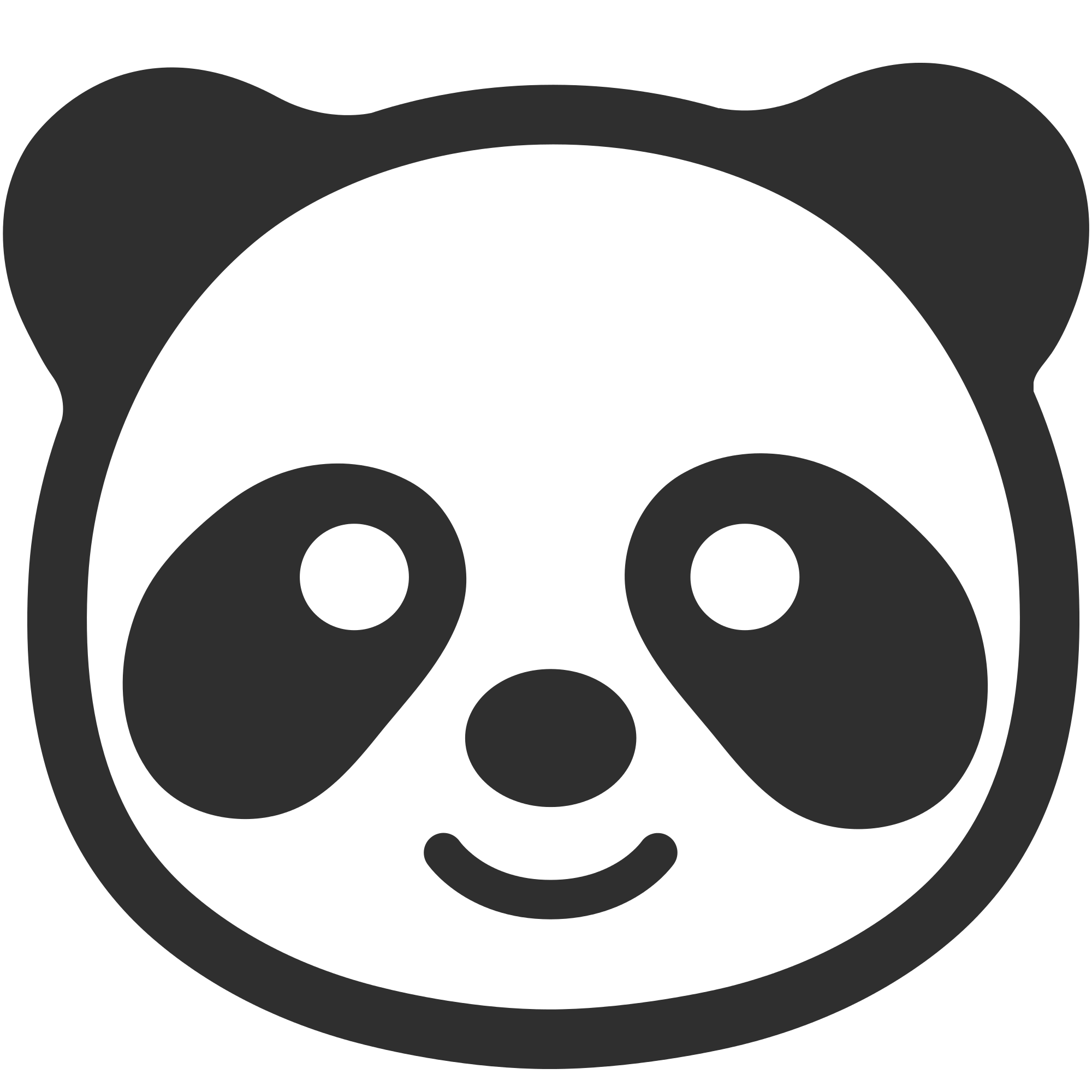 Detail Panda Smiley Facebook Nomer 4
