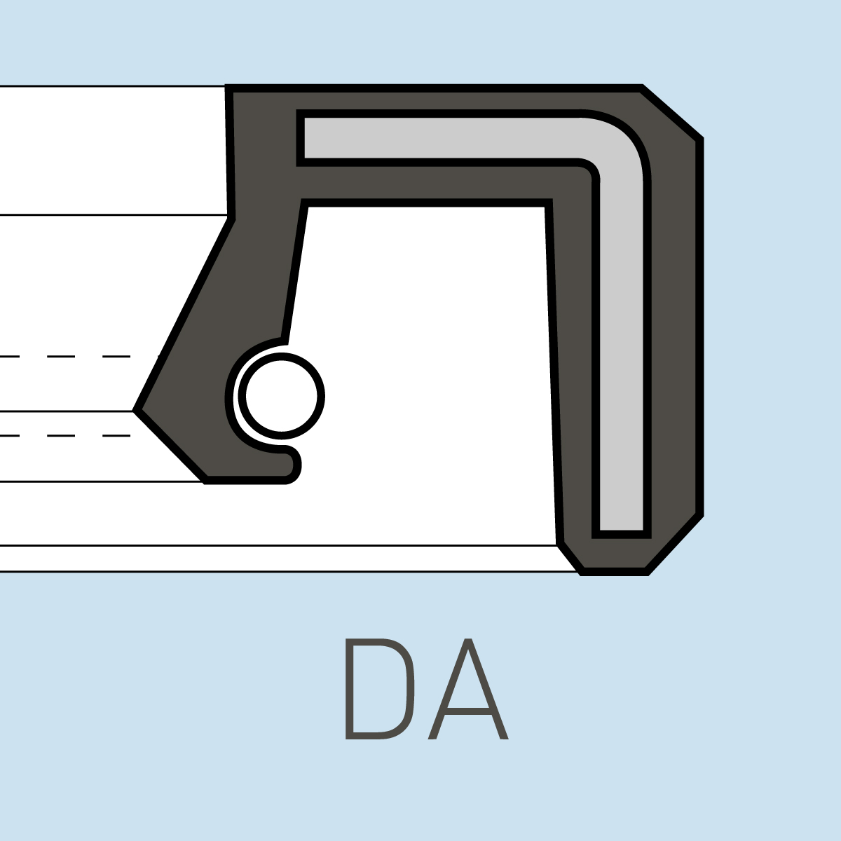 Detail Radialwellendichtring Solidworks Nomer 17