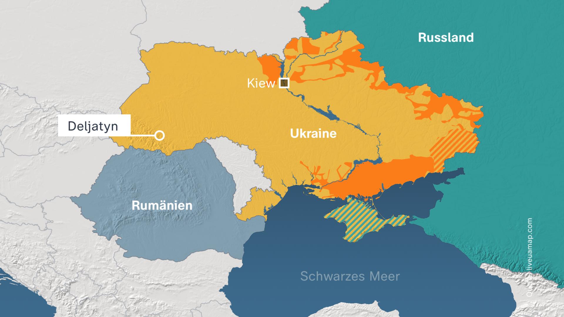 Detail Ukraine Donezk Karte Nomer 4