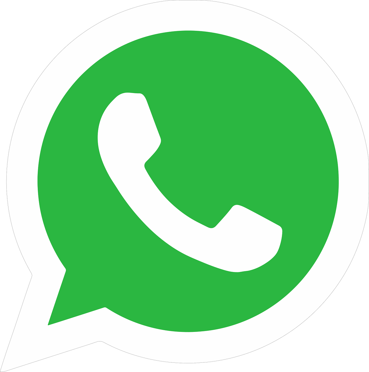 Detail Whatsapp Logo Font Nomer 13