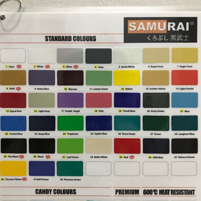 Download Samurai Paint Catalog Nomer 16