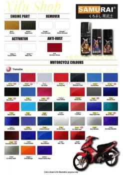 Detail Samurai Paint Catalog Nomer 38