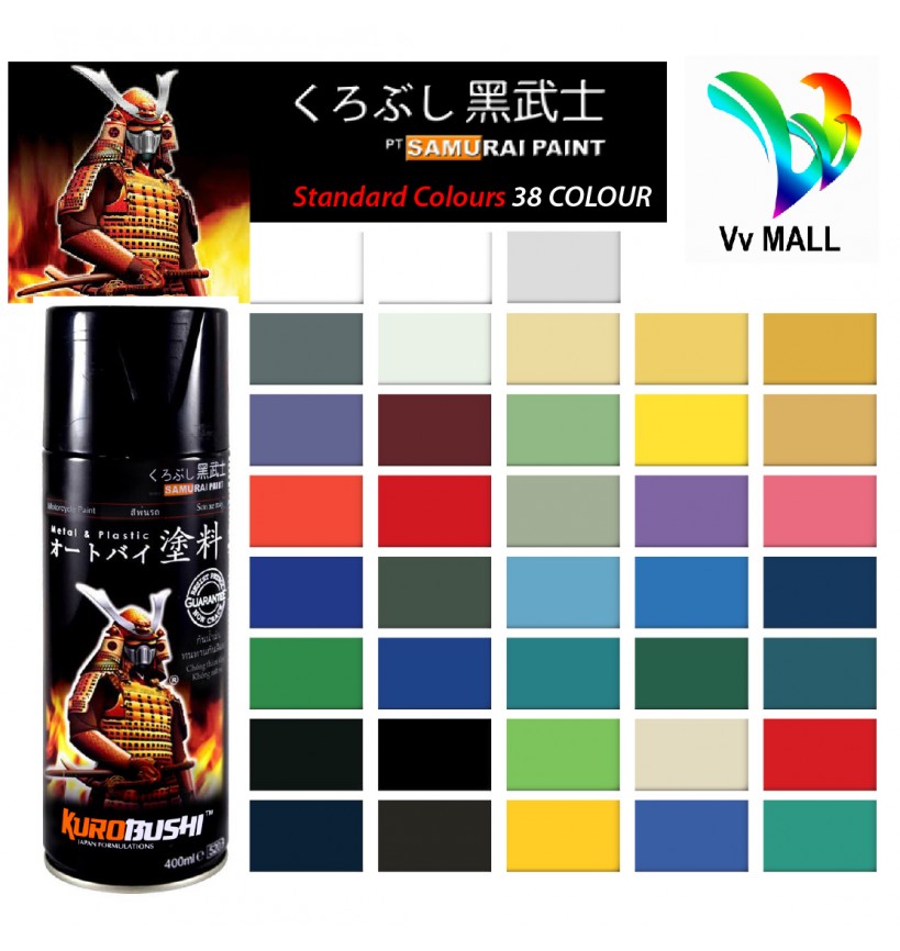 Detail Samurai Paint Catalog Nomer 51