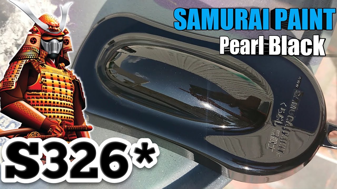 Detail Samurai Paint Hitam Metalik Nomer 16