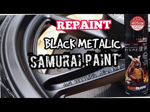 Detail Samurai Paint Hitam Metalik Nomer 48