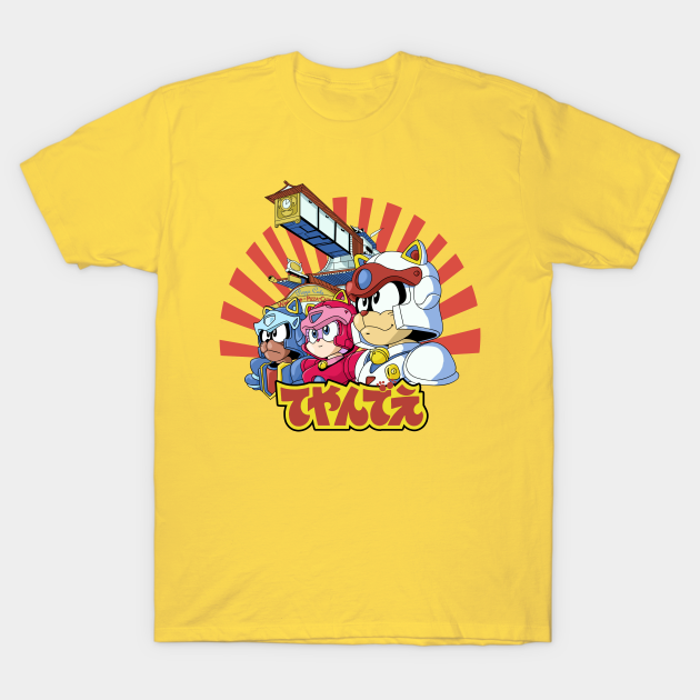 Detail Samurai Pizza Cats T Shirt Nomer 4