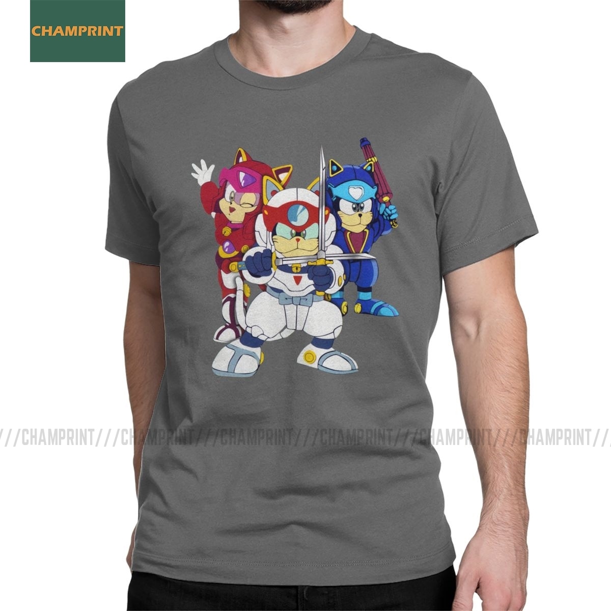 Detail Samurai Pizza Cats T Shirt Nomer 58