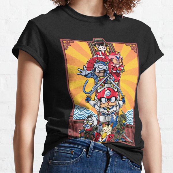 Detail Samurai Pizza Cats T Shirt Nomer 10