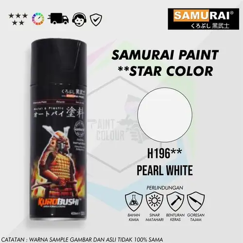 Detail Samurai Putih Mutiara Nomer 58