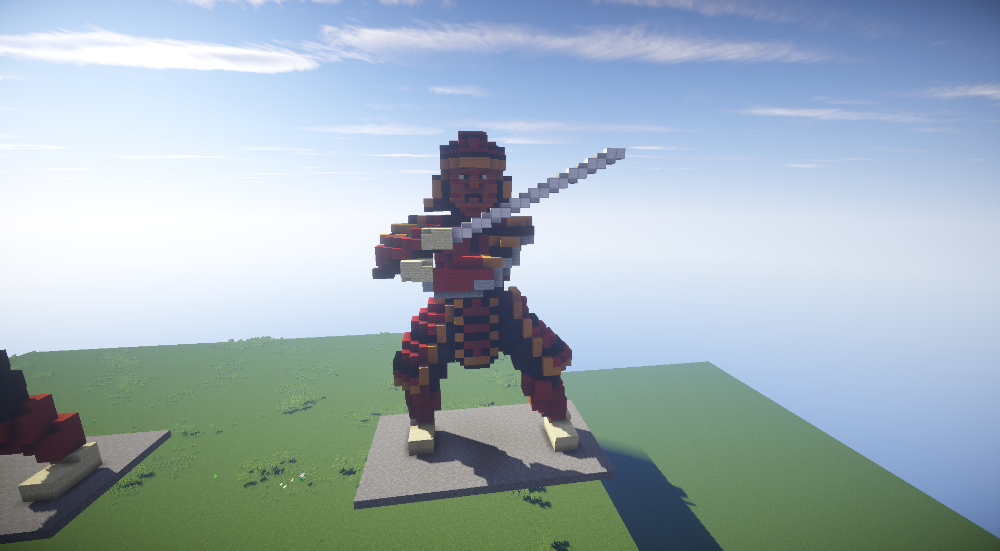 Detail Samurai Statue Minecraft Nomer 2