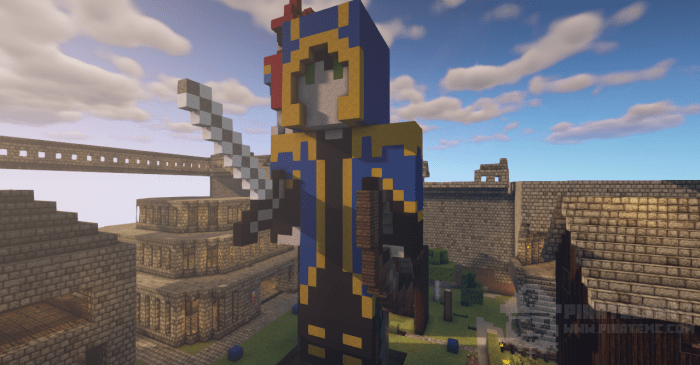 Detail Samurai Statue Minecraft Nomer 44