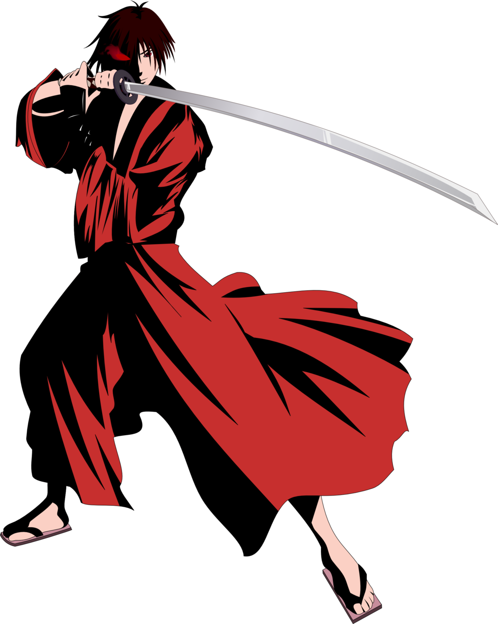Detail Samurai Transparent Nomer 22