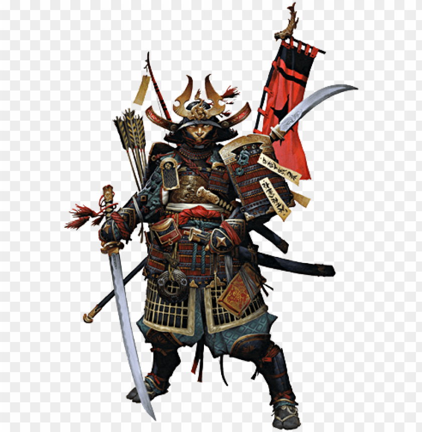 Detail Samurai Transparent Nomer 28