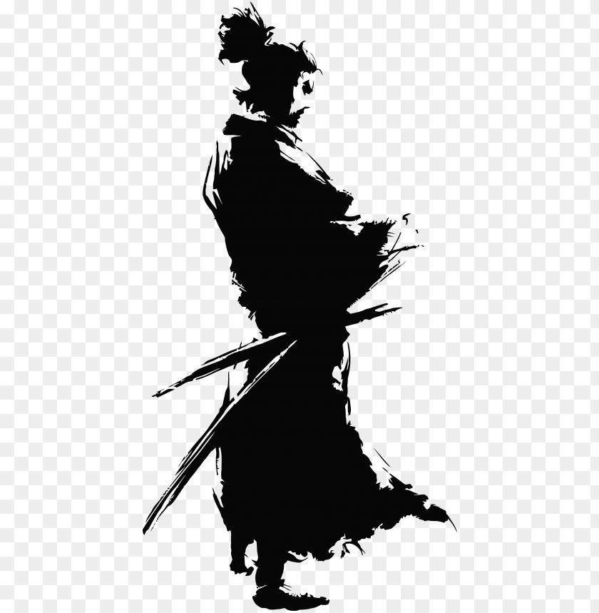 Detail Samurai Transparent Nomer 8